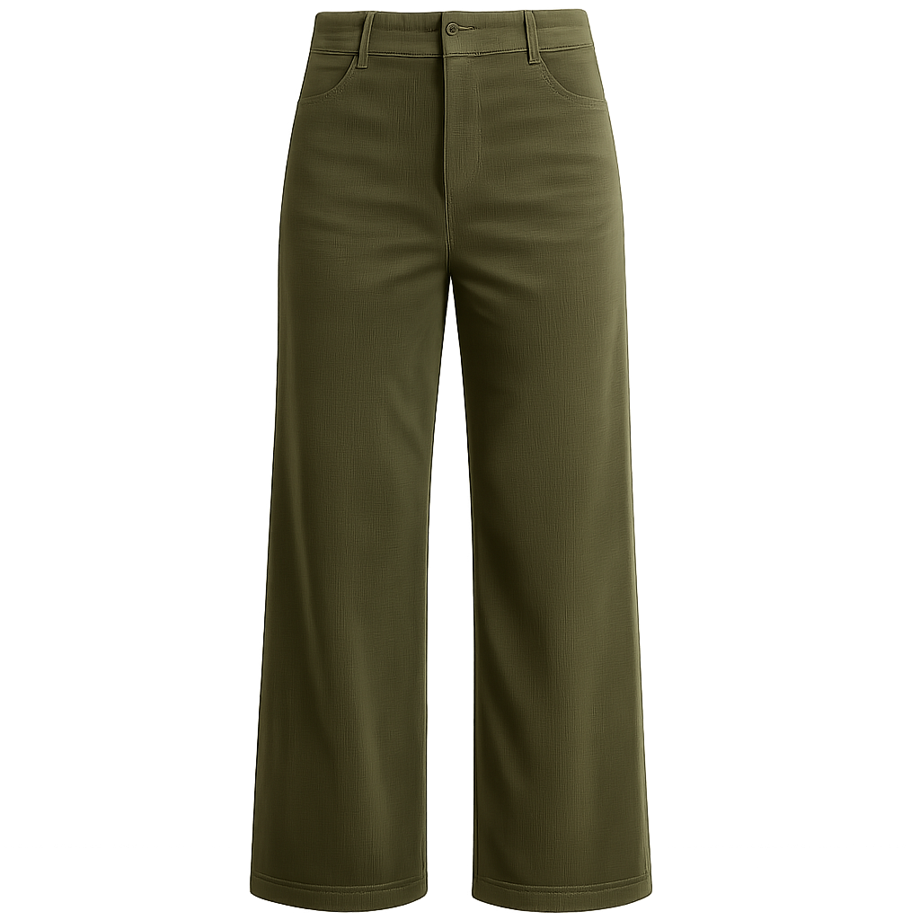 Corduroy Wide-Leg Trousers -  Houtward Pants