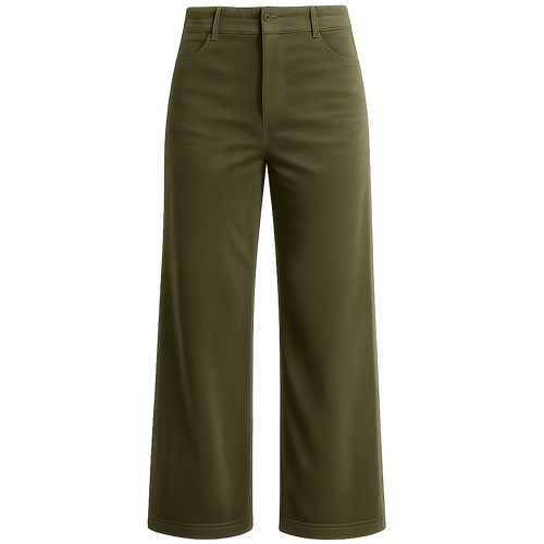Corduroy Wide-Leg Trousers -  Houtward Pants