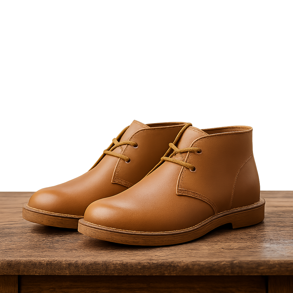 Leather Desert Boots -  Houtward Shoes