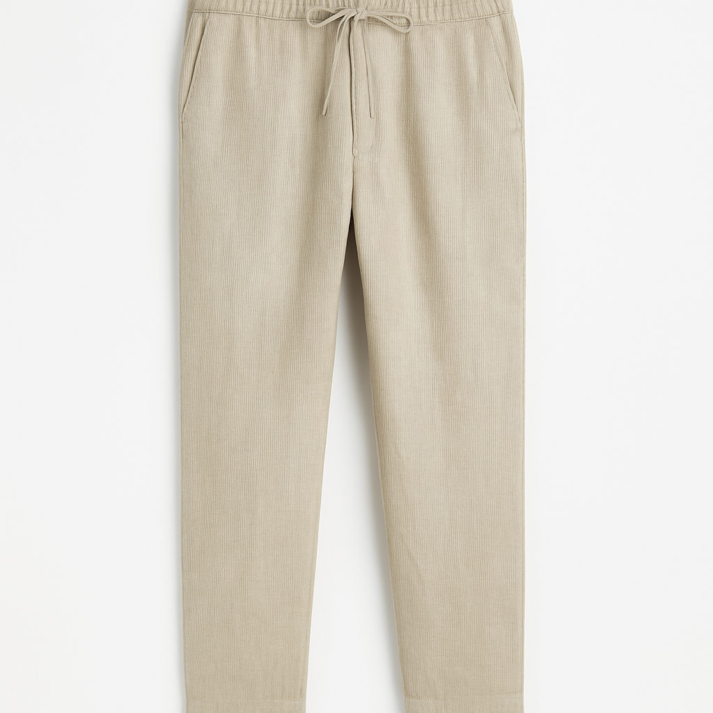 Linen Relaxed Trousers -  Houtward Pants
