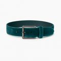 Teal Velvet Twist -  Houtward Belts